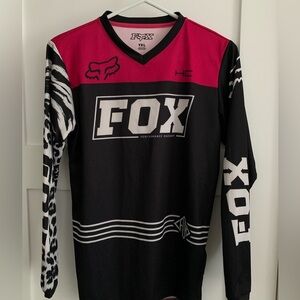 Girls fox dirt biking jersey